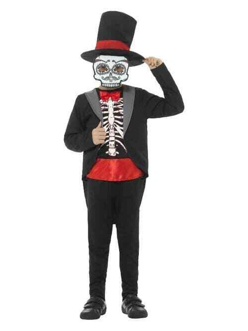 Day of the Dead Boy Children's Halloween Fancy Dress Costume