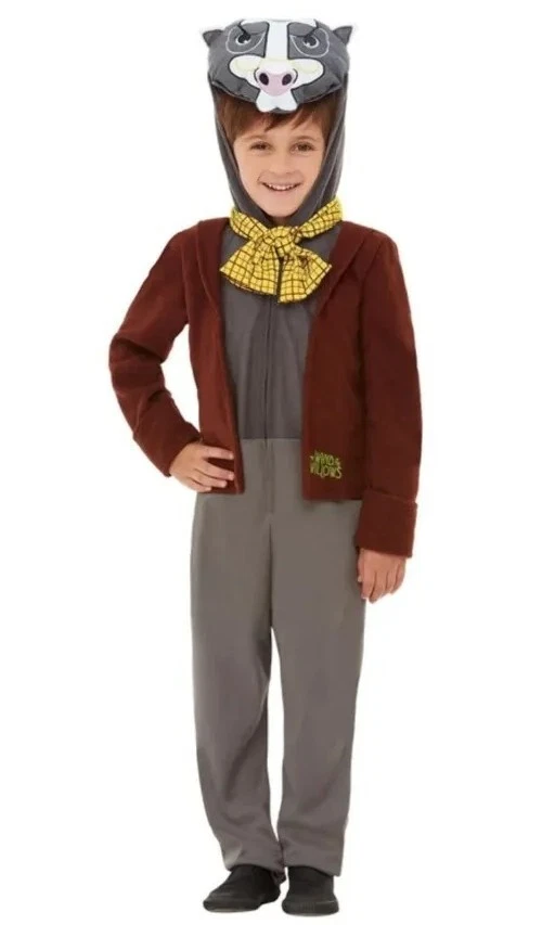 The Wind in the Willows Badger Children's Fancy Dress Costume