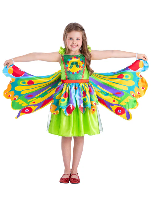 The Very Hungry Caterpillar Butterfly Children's Fancy Dress Costume