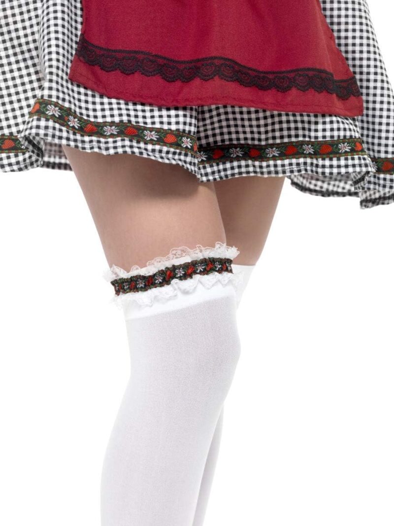 Bavarian Leg Garter, Red