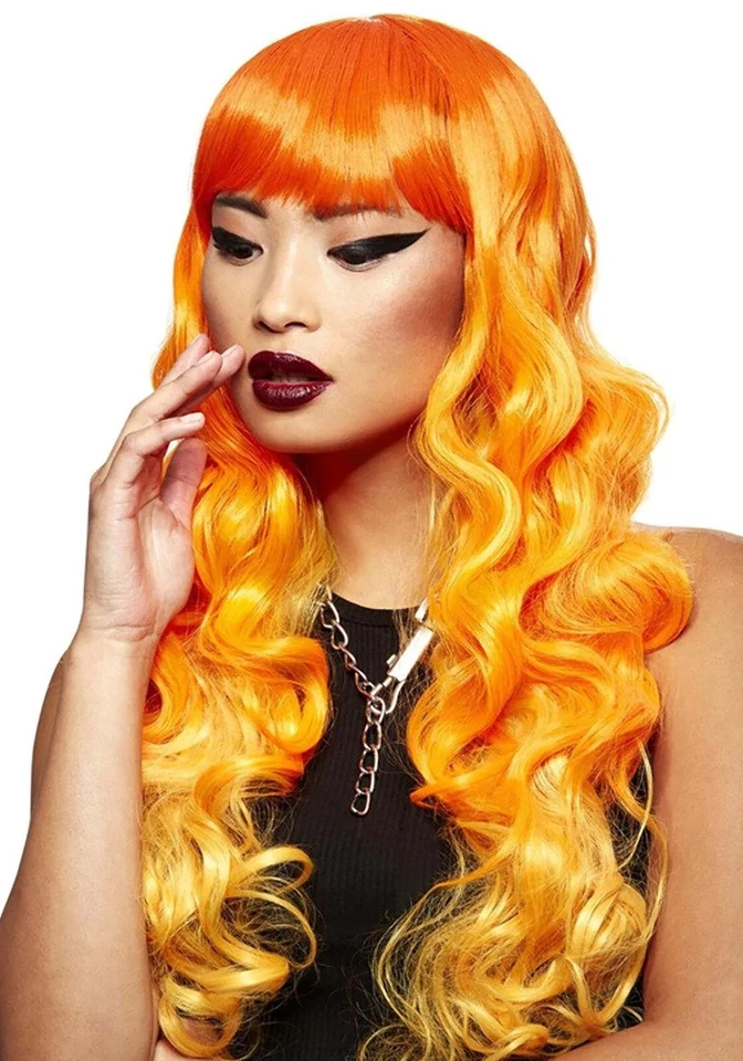 Manic Panic NYC Siren. Psychedelic Sunrise Heat Styleable Wig
