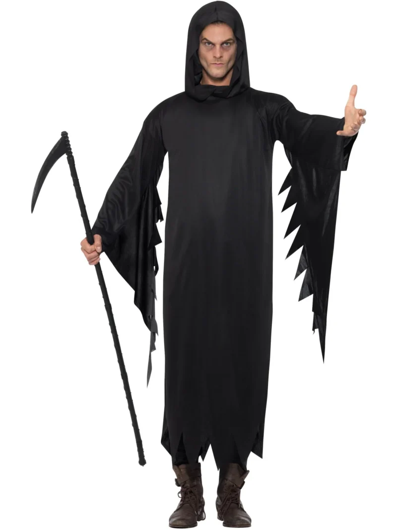 Screamer Robe Mens Halloween Fancy Dress Costume