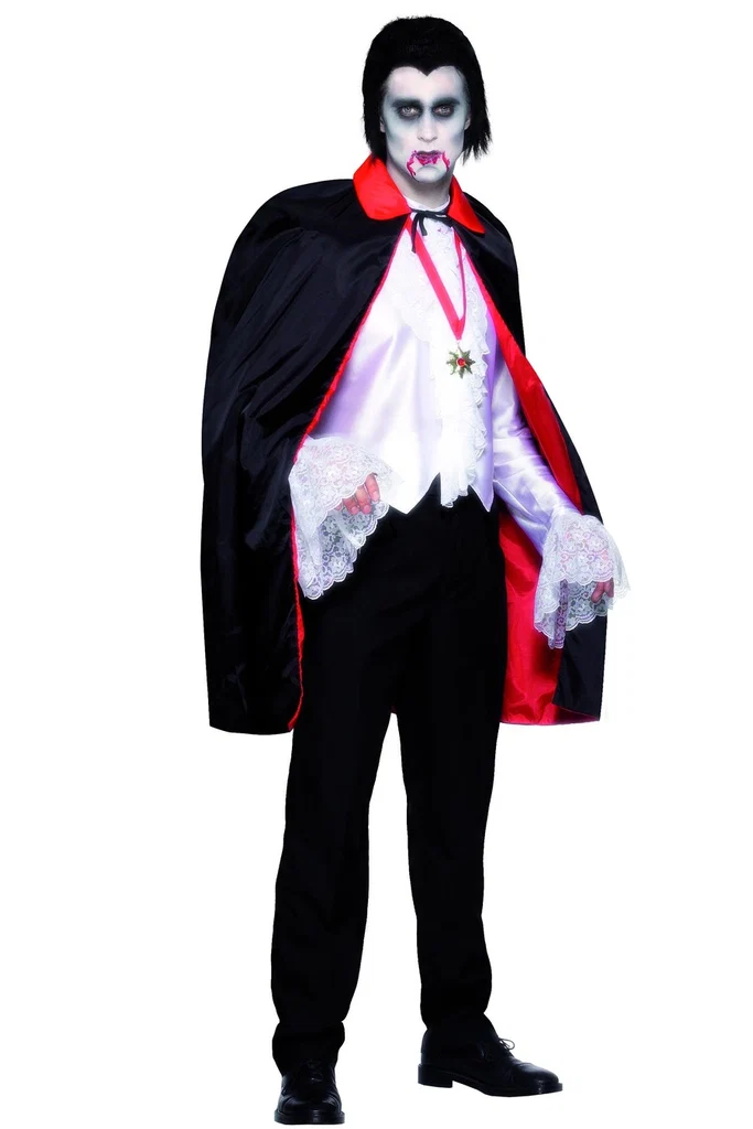 Reversible Red/Black Adult Cape