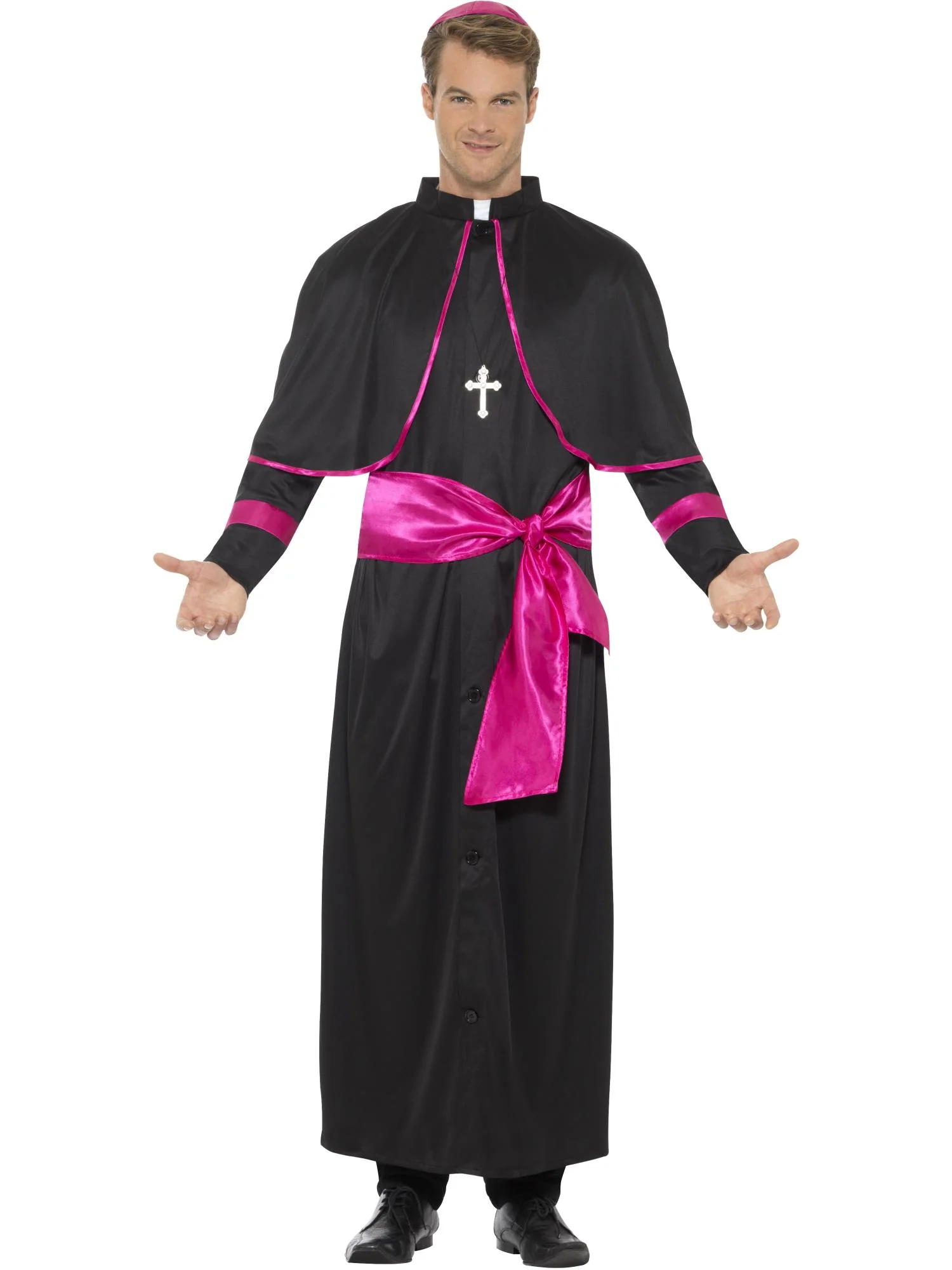 Cardinal Mens Fancy Dress Costume