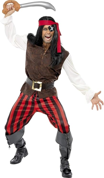 Pirate Ship Mate Men's Fancy Dress Costume