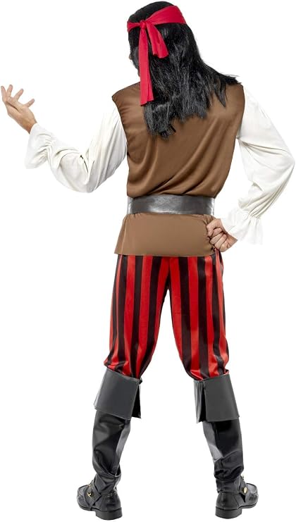 Pirate Ship Mate Men's Fancy Dress Costume - Image 2