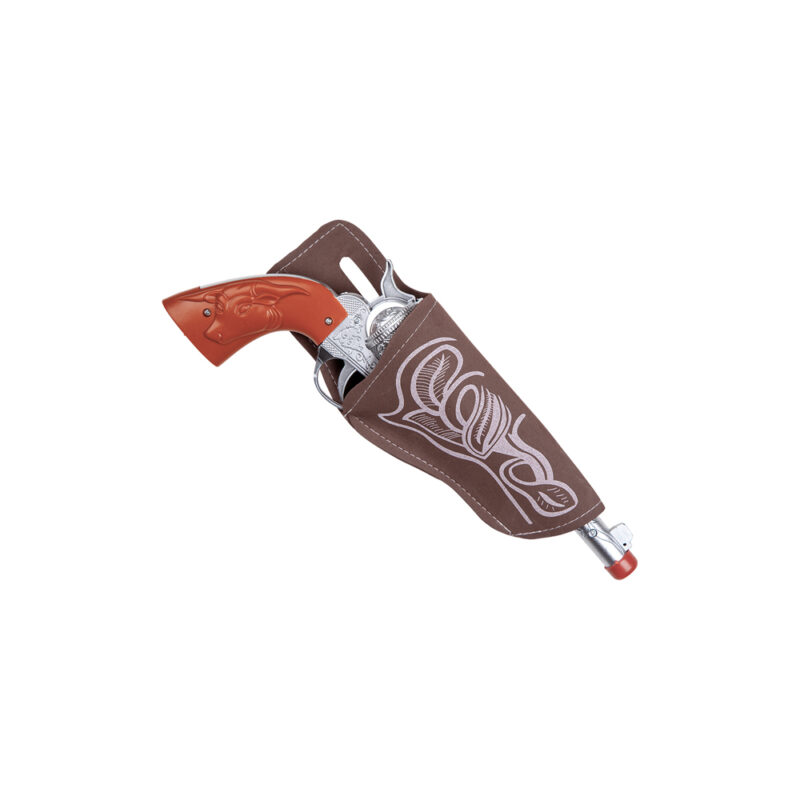 Cowboy Gun & Holster Brown