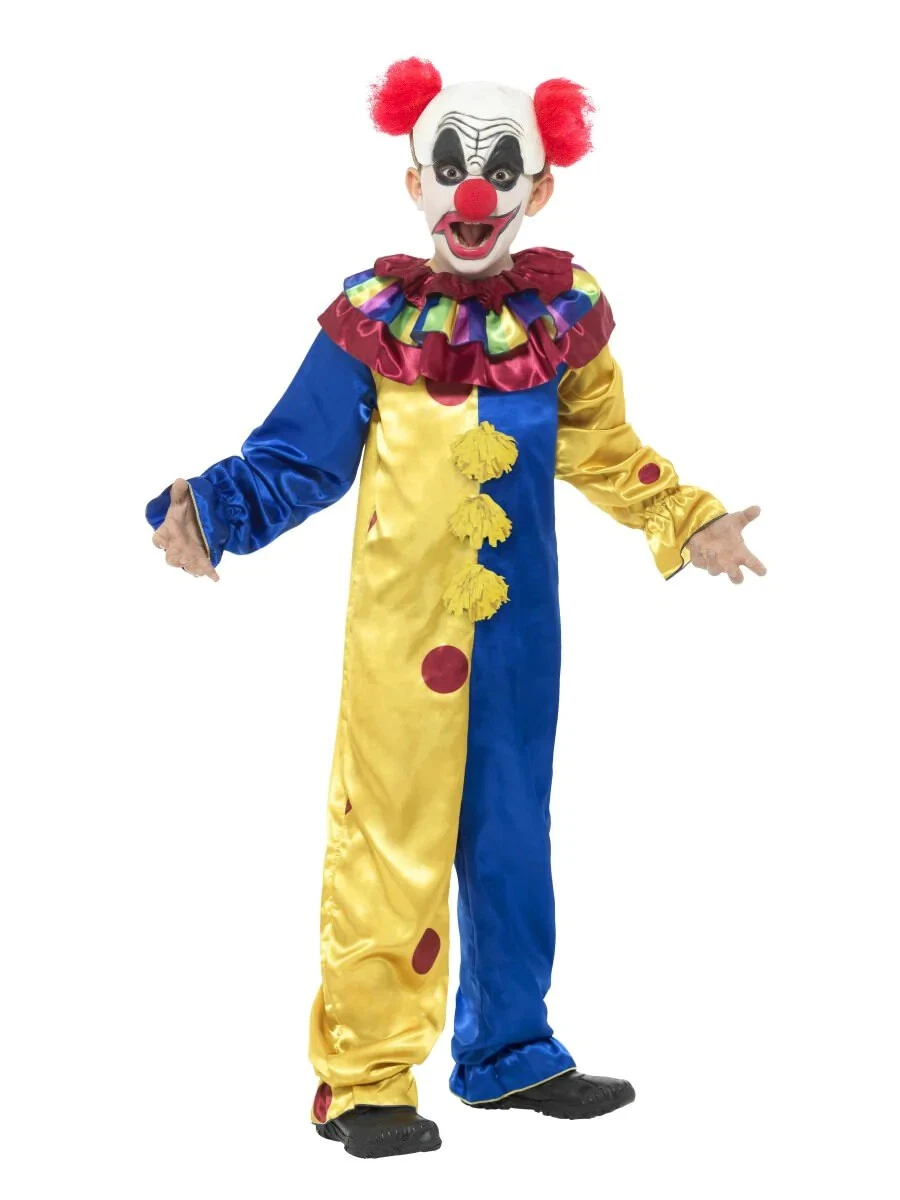 Goosebumps Clown Childrens Halloween Fancy Dress Costume