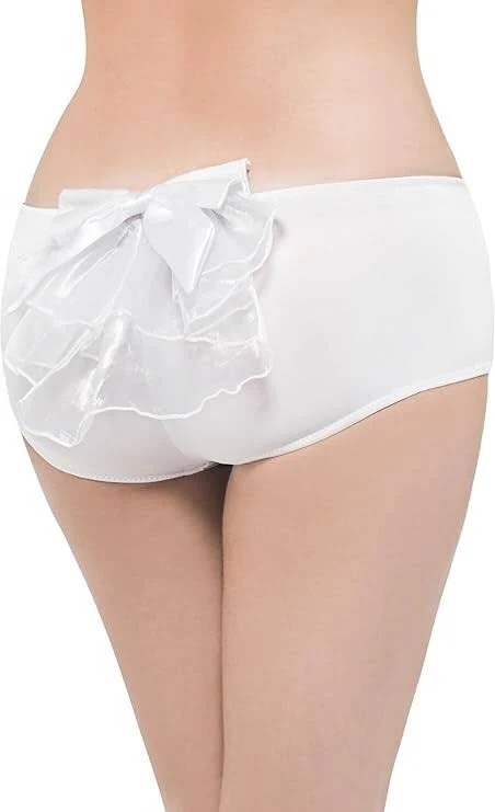 White Burlesque Panties