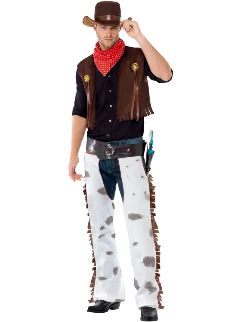 Cowboy Men's Fancy Dress Costume