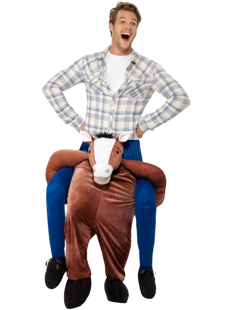 Piggyback Horse Unisex Fancy Dress Novelty Costume