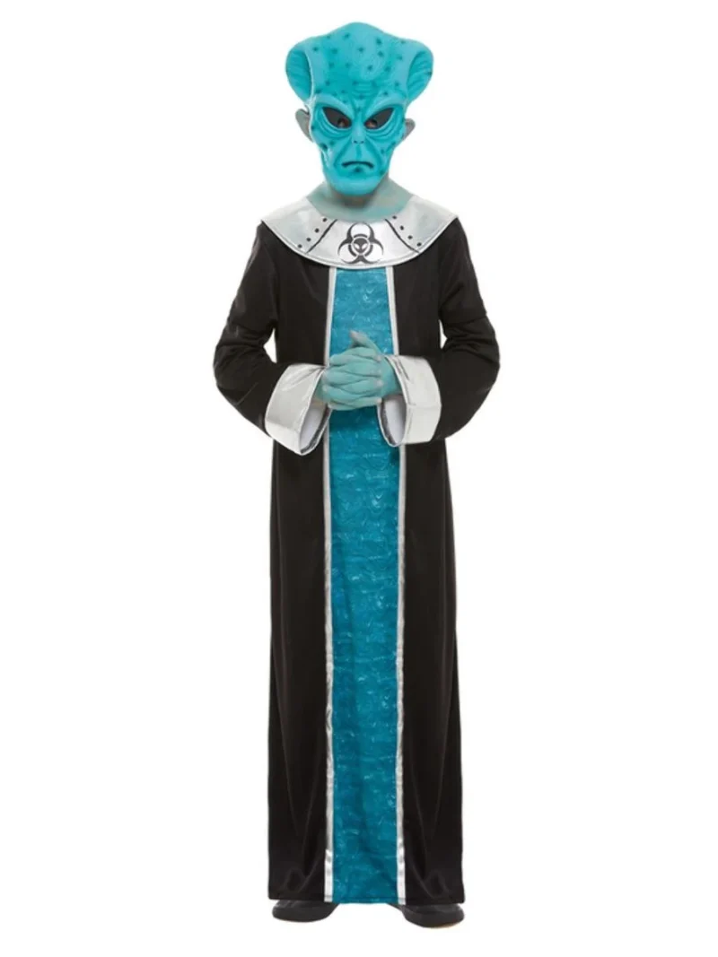 Alien Boy Childens Halloween Fancy Dress Costume