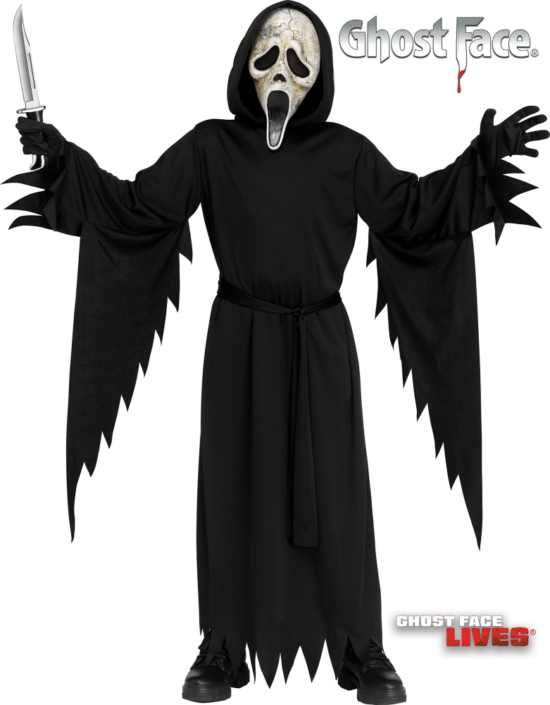 Ghost Face®ScreamVI Aged Childrens Fancy Dress Costume