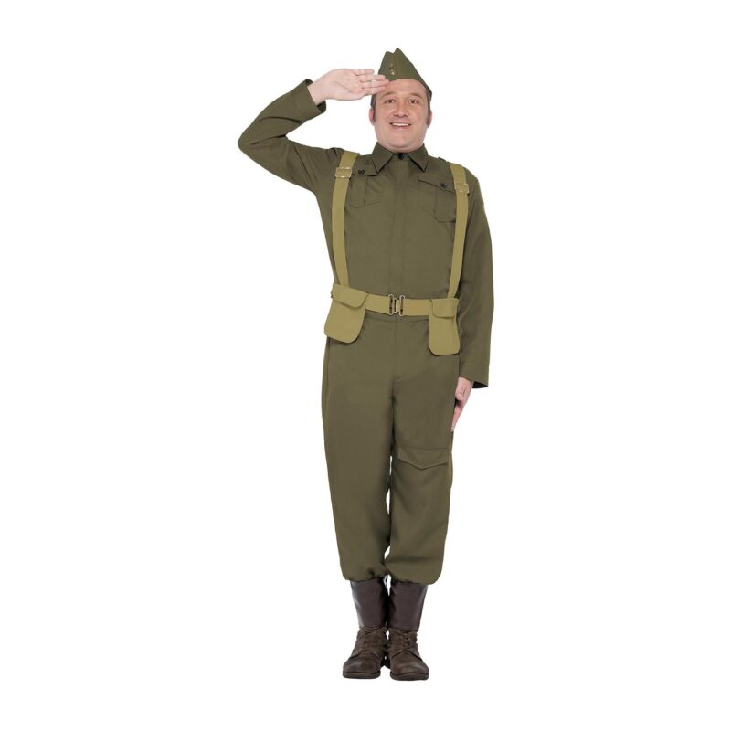 WW2 Home Guard Private Mens Fancy Dress Costume